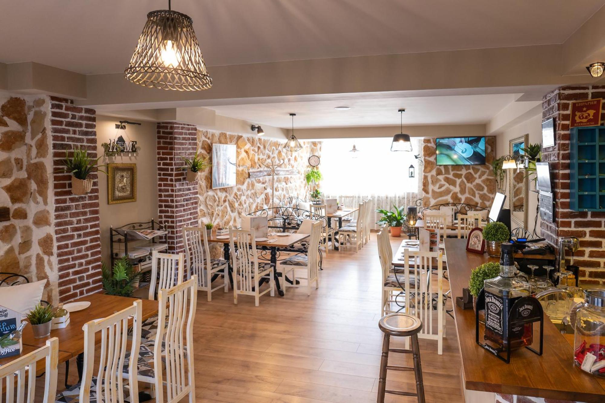 Rodos House Hotel Pomorie Bagian luar foto
